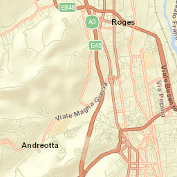 Andreotta Street Map