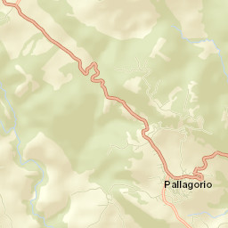 Pallagorio Street Map