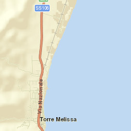 Torre Melissa Street Map