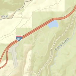 Alan S. Hart Freeway, Tahoe National Forest, Emigrant Gap, CA Street Map