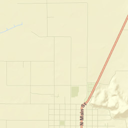 Manti Street Map