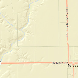 Toledo Street Map