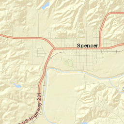 Spencer Street Map
