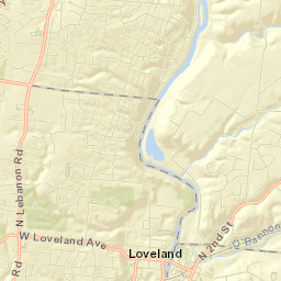 Loveland Street Map
