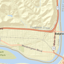 Belpre Street Map