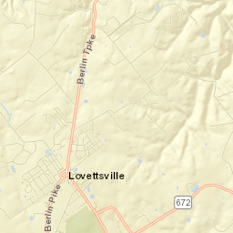 Lovettsville Street Map
