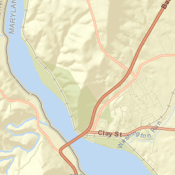 Point of Rocks Street Map