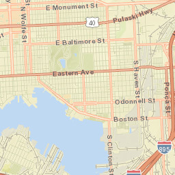 Butcher's Hill Street Map