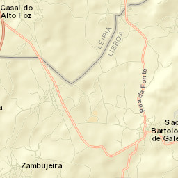 São Bartolomeu Street Map