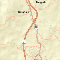 Bombarral Street Map