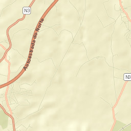 Alcanhões Street Map