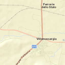 Villamassargia Street Map
