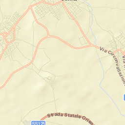 Settimo San Pietro Street Map