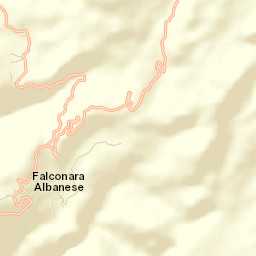 Falconara Albanese Street Map