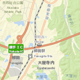 Yokote-shi Street Map