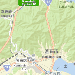 Kamaishi Street Map