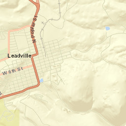 701-799 Harrison Avenue, Leadville, CO Street Map