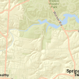 Mount Healthy Street Map