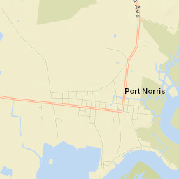 Port Norris Street Map
