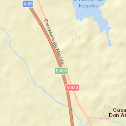 Casas de Don Antonio Street Map