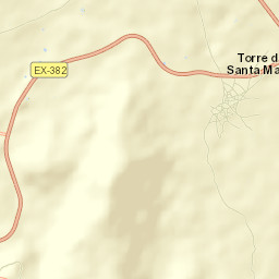 Torre de Santa María Street Map
