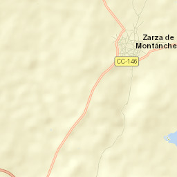 Zarza de Montánchez Street Map