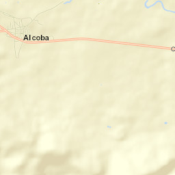 Alcoba Street Map