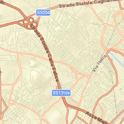 Su Planu Street Map