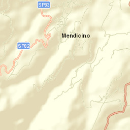 Mendicino Street Map