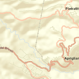 Aprigliano Street Map