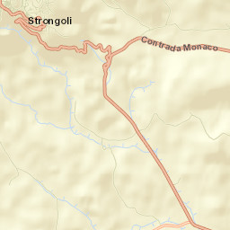 Strongoli Street Map