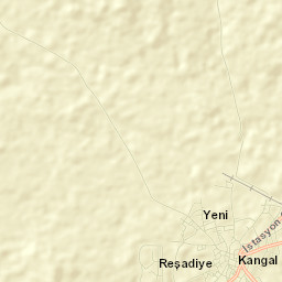 Kangal Street Map