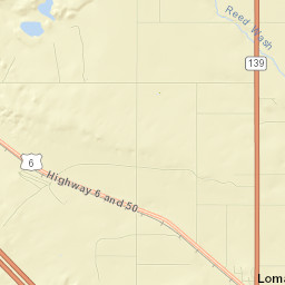 1201-1299 O 1/2 Road, Loma, CO 81524 Street Map