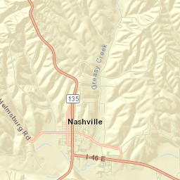 Nashville Street Map