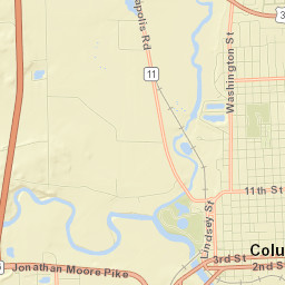 Columbus Street Map