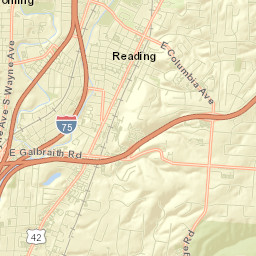 Reading Street Map