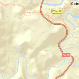 Cofrentes Street Map