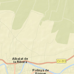 Albalat de la Ribera Street Map