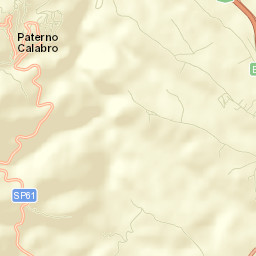 Paterno Calabro Street Map