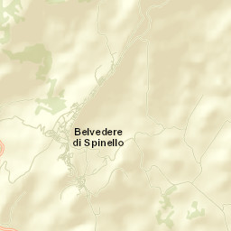 Belvedere Spinello Street Map