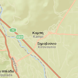 Filippiáda Street Map