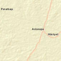 Aslanapa Street Map