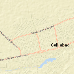 Jalilabad Street Map