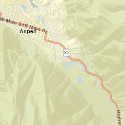 Aspen Street Map