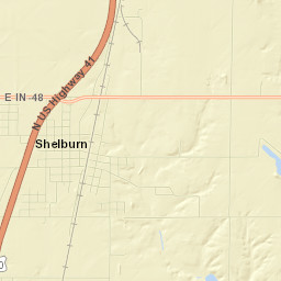 Shelburn Street Map