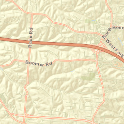 Monfort Heights Street Map