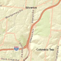 Silverton Street Map