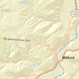 Milford Street Map