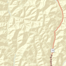 Ritchie County Street Map