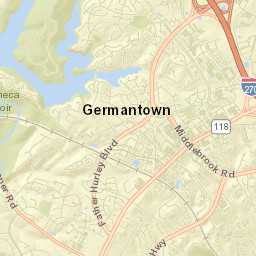 Germantown Street Map